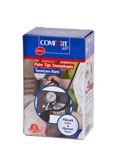 Comfort Plus DM-101 Palm Tipi Stetoskoplu Tansiyon Aleti