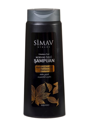 Simav Synaus Erkeklere Özel Kestane Özlü ve Termal Sulu Şampuan 500 ML