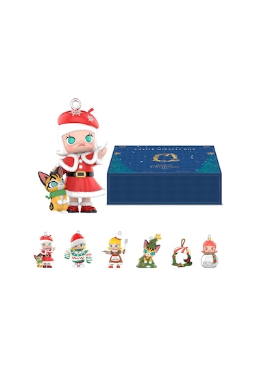 Pop Mart Molly Castle Miracle Box Serisi Figürler ,aksiyon Figürleri, Koleksiyon Figürleri Biblo