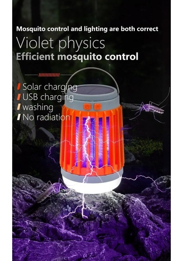 Jialan Elektrikli Sivrisinek Katili Lamba Uv İşık Böcek Tuzağı