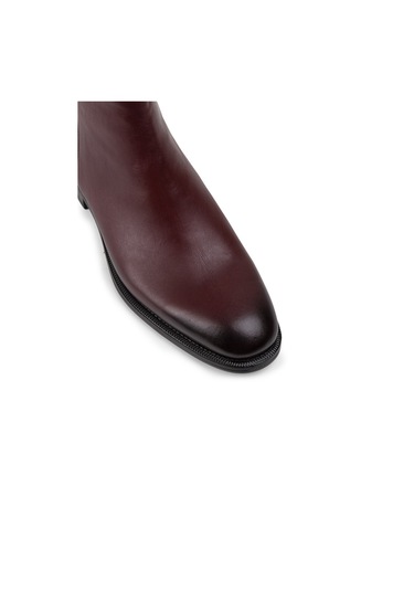 Deery Hakiki Deri Bordo Erkek Bot - 01921mbrdc01 Bordo