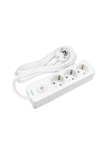 Üçlü Anahtarlı Topraklı Priz, 3m, Çocuk Korumalı 1