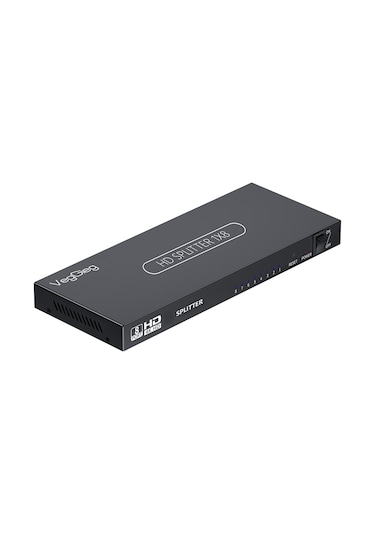 Veggieg 1080p Full Hd 1 Giriş 8 Çıkış Hdmı Splitter Görüntü Ayırıcı Bölücü Adaptör