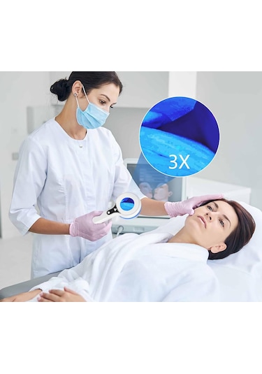 Veteriner Pet Dermatolog Cilt Analiz Cihazı Wood Işığı Ten Analiz Aleti