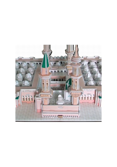 Muhammed Mustafa S.A.V. Evi Medine 3D Puzzle 3 Boyutlu Maket