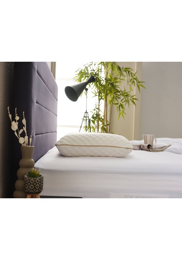 Yaşlanma Karşıtı Yastık Güzellik Yastığı - Beauty Kırışıklık Önleyici Yastık Ortopedik Visko Yastık 1 Adet Çok Renkli