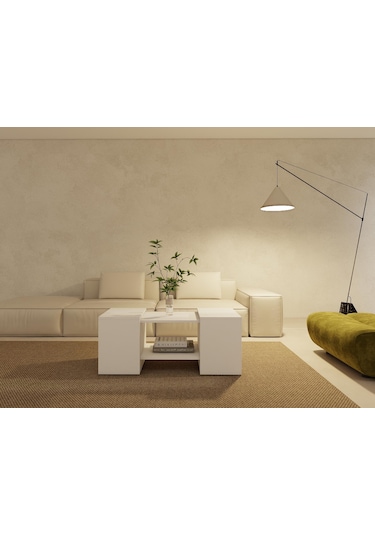 Lupo Orta Sehpa Beyaz