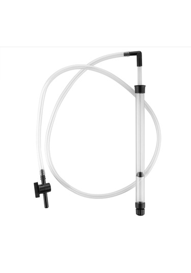 Otomatik Sifonlama Aktarma Çubuğu - 33 Cm - Vanalı Şeffaf