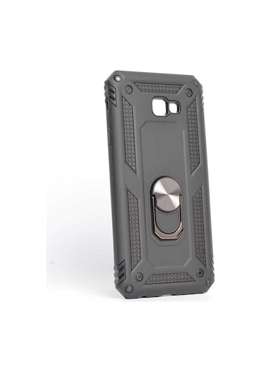 Samsung Uyumlu Galaxy J4 Plus Kılıf Zore Vega Kapak Siyah