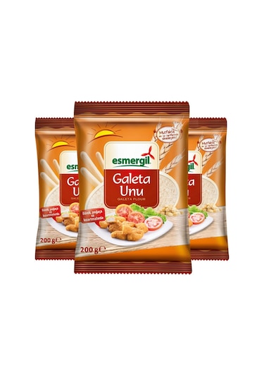 Esmergil Galeta Unu 3'lü Paket 3 x 200 Gr