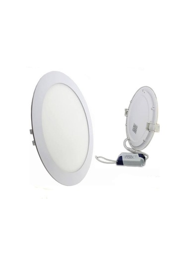 12 Watt Led Slim Panel Spot - 6500K - Beyaz Işık -20 Adet