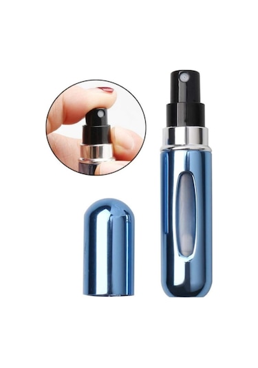 Taşınabilir Mini Parfüm Şişesi Doldurulabilir Atomizer Parfüm Şişeleri Boş Küçük Strglbl75