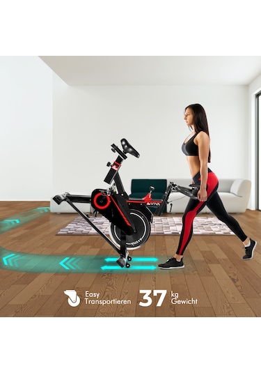 Asvıva S11 Indoor Bisiklet & Kondisyon Bisikleti Evde Profesyon