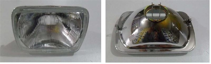 6052 Atom Tıpı Far Reflektör H4 Tırnaklı Mıtsubıshı L300 12ad