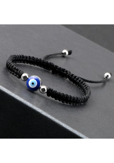 Liangmei Charm Türk Tarzı Mavi Nazar Bilezik Ve Bileklik Kadın Açık Mavi