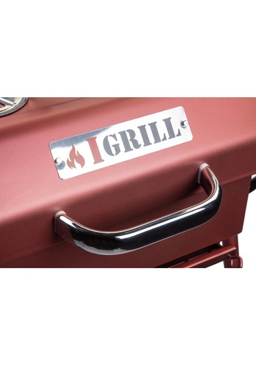 Igrıll Barbekü Cube 402 Mm Kömürlü Mangal Kırmızı