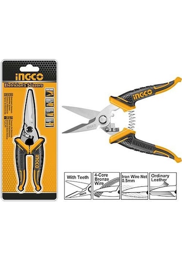 Ingco HES0188 Elektrikçi Makası 200 MM