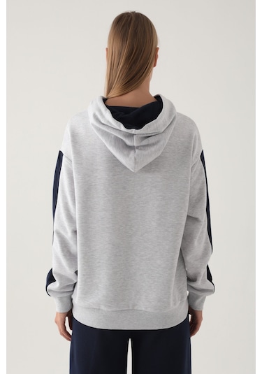 Harvard Kar Melanj Kadın Sweatshirt 5274-41187 Kar Melanj