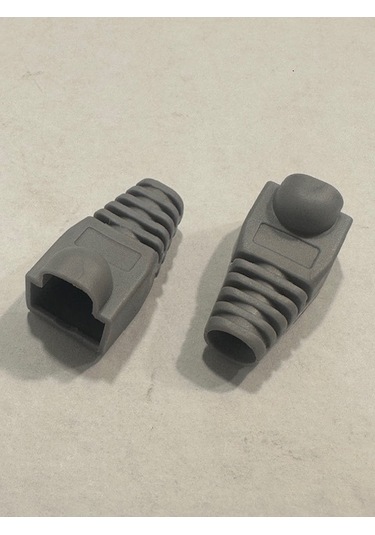 Gri Rj45 Kılıf Gri Cat6 Kılıf Gri Cat5 Kılıf 100 Adet