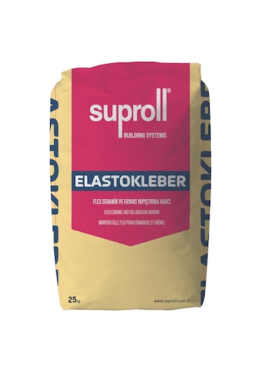 Suproll Elastokleber Seramik Ve Fayans Yapıştırma Harcı