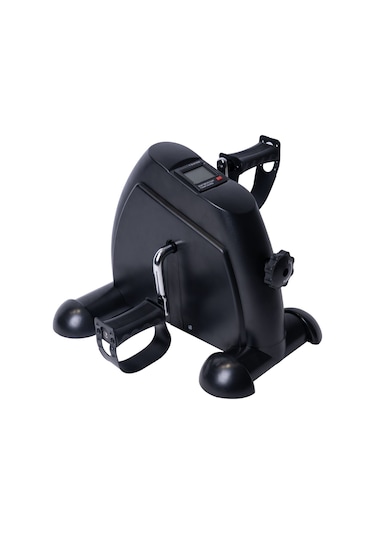 Walke Mini El Ve Ayak Egzersiz Bisikleti Dijital Göstergeli Kondisyon Bisikleti Siyah