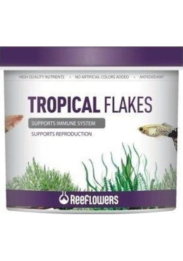 Reeflowers Tropical Flakes Balık Yemi 250Ml - 45G