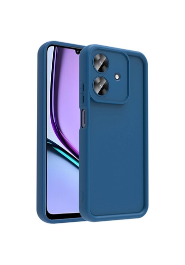 Realme Note 60 Kılıf Kamera Korumalı Zore Ananas Kapak Koyu Yeşil