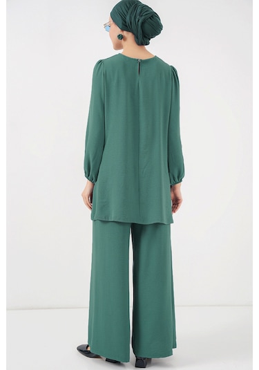 Bigdart Ayrobin Tunik Pantolon Alt Üst Takım 6712 - Mint