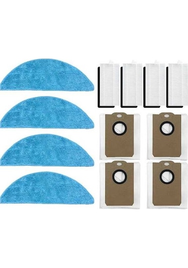 Moly Leictroux G7 Süpürge Hepa Filtre Aksesuar Seti Yüksek Kalite Filtreler, Paspas Bezleri Ve Toz Torbaları İçerir