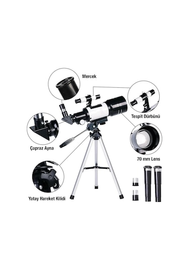 Jwin Jt-30070 Tripodlu Teleskop