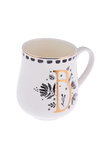 Emsan Artisan B Letter New Bone Kupa 220 Ml