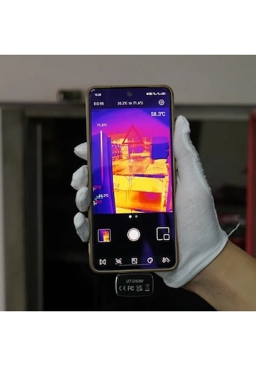 Unit Uti721m Android Telefon Termal Kamera 256 x 192