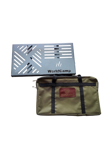 Katlanabilir Çelik Ateş Üstü Izgara Küçük Boy