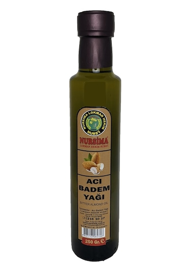 Nursima Acı Badem Yağı 250 ML