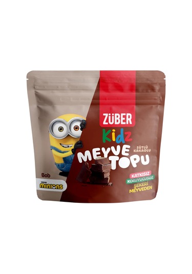 Mey İthalat Kidz Meyve Topu 42 Gr Kakaolu