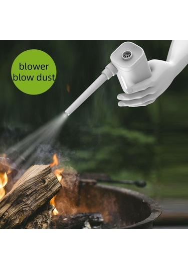 Ximistore9 4000 Mah Pilli Kablosuz Çok İşlevli Hızlı Şişirici-şişme, Deflatör Ve Aydınlatıcı Fonksiyonlu Taşınabilir Mini Hava Pompa