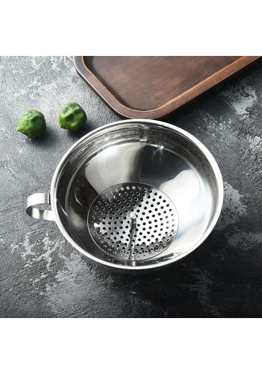 Ximistore9 3'lü Çelik Mutfak Huni Seti Filtre Dahil - Standart Ve Geniş Açık Mason Kavanozları İçin Gümüş