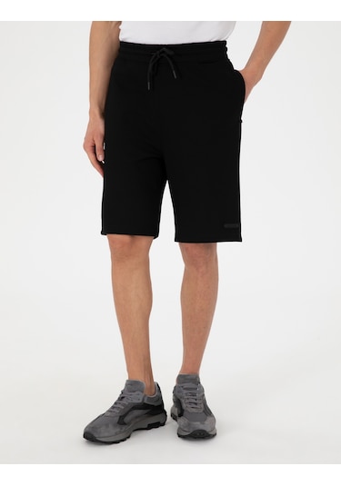 Pierre Cardin Erkek Siyah Şort Örme 50306935-vr046 Siyah