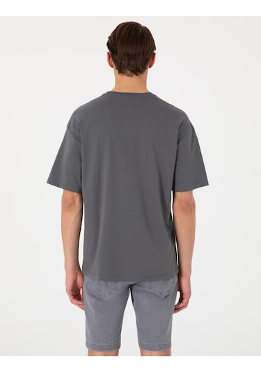 Pierre Cardin Erkek Antrasit Tişört 50310155-vr006 Antrasit