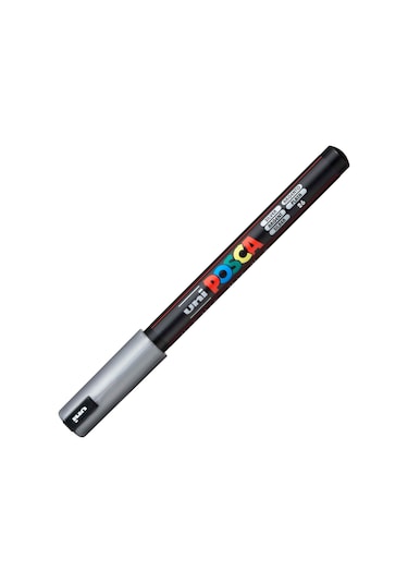 Uni Posca Pc-1Mr Boyama Markörü 0.7Mm Silver