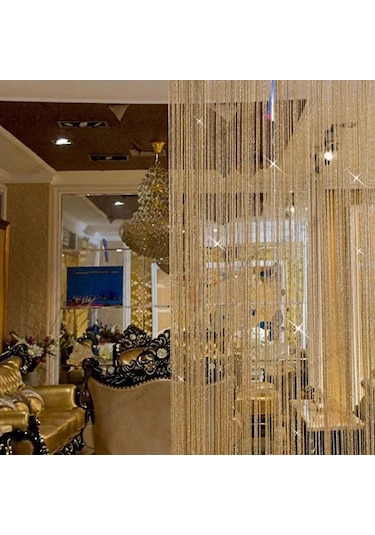 Geeroyoo "modern Mavi Boncuk Perde - 1m X 2m, Kapı & Pencere Dekoru, 3d Efektli"