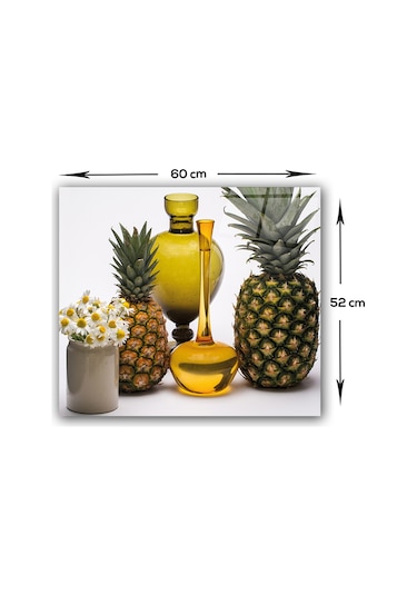 Decorita Cam Ocak Arkası Koruyucu | Otantik Dekor | 52cm x 60cm