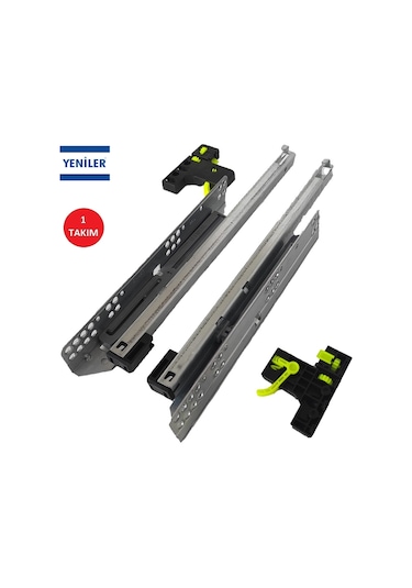 YENİLER TANDEM KISMİ AÇILIM ÇEKMECE RAYI 40 CM