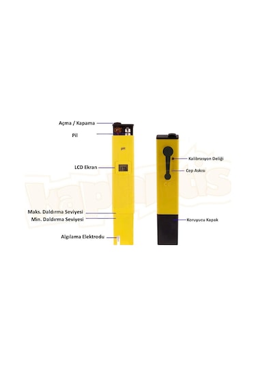 Aek-Tech 0 - 14 Ph Dijital Ph Metre Ph Ölçer