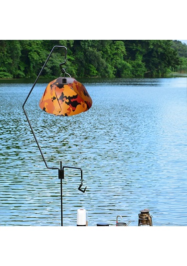 Suntek Yuvarlak Kamp Abajur Ekipmanları Işık Kapağı Ofis Turuncu