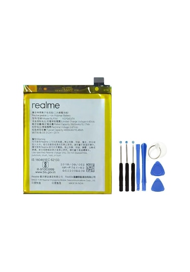Axya Realme XT Pil Batarya BLP741 ve Tamir Seti