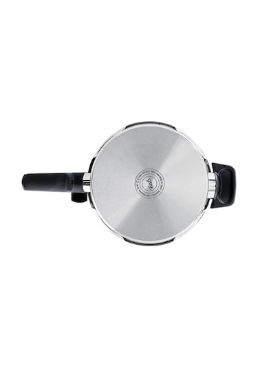 Fissler Vitaquick Premium 8+4 Litre Düdüklü Tencere + Buharda Pişirme Aparatı Gümüş