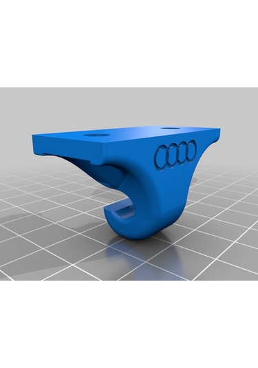 Audi 80 - 100 Güneşlik Tutucu Klipsleri - 3d