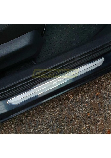 Chevrolet Kapı Eşik Çıtası Alüminyum 4 Lü Set