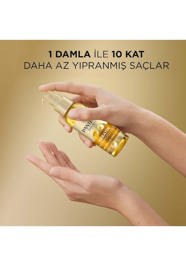 Pro-v E Vitaminli Keratin Koruyucu Yoğun Onarıcı Saç Bakım Yağı 100 Ml